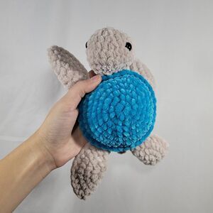 Crochet Turtle Plushie | Ocean Friends | Handmade Gifts